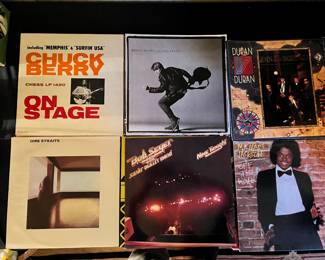 Lots of LP Record Albums