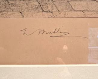 Muller (engraver) Signature