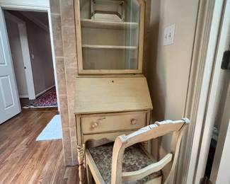 Drop Down Bookcase Desk