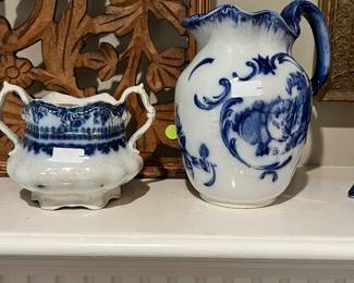 What? More Flow Blue and Transfer Ware