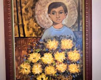 Listed Mid Century Artist Paco Gorospe