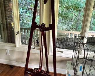 Mahogany Easel