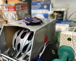 Discounted exercise gear, helmets, weights, yoga mats, and more!