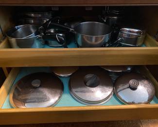 Packed kitchen
