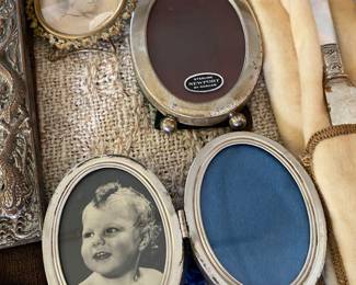 Sterling silver frames