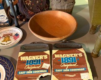 Wagner Cast Iron Pans