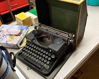 Vintage Birmingham Typewriter