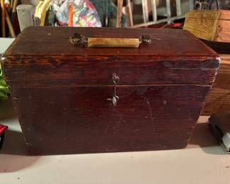 Hand made tool box