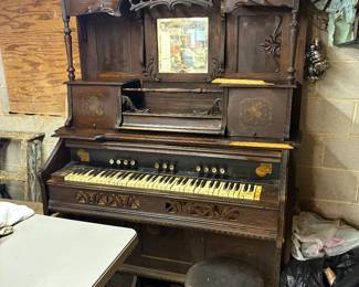 Antique Pump Organ