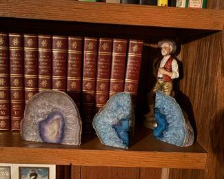 Agate Bookends