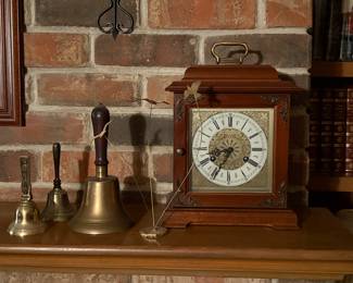 Hamilton Clock & brass bells