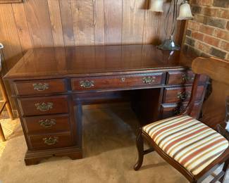 Cherry Executive Desk & chair