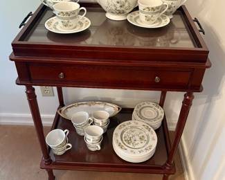 Mahogany Teacart