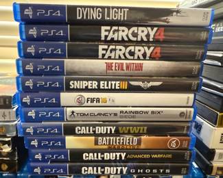 Tons of PS4 games- just a sample