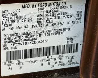2013 Ford F350 King Ranch Crew Cab Diesel