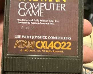 Atari 400 Vintage Computer With Joysticks Power Supply and PAC-Man