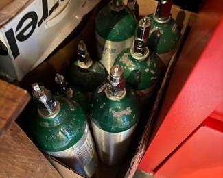 Hospital Grade Oxygen Tanks