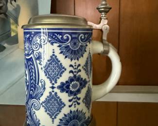Lidded Beer Stein