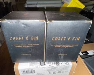 Craft & Kin Candles- New in Boxes