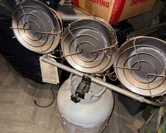 Propane Triple Heater