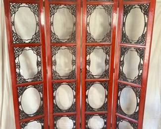 Carved Wood Screen