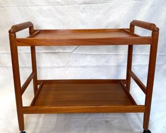 Teak Bar Cart