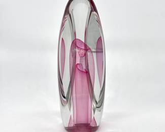 Pink Art Glass