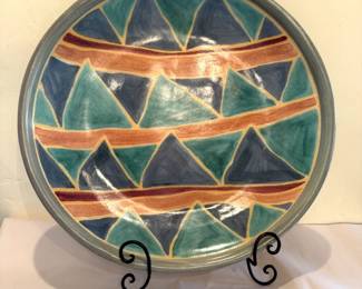 Post Ceramic Plate