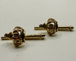 Gold Shirt Studs