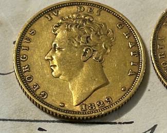 1829 gold coin