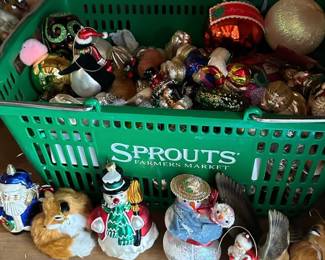 English Christmas ornaments