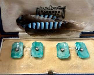 Harrods of London cuff buttons
