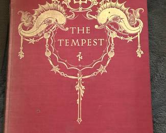 The tempest with hand colored illustrations