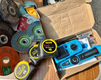 Tape Measures Wire Wheels Voltage Tester