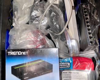 A/V supplies, cables