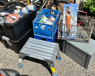 Camping Gear Tool Boxes Step Stool