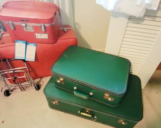 vintage suitcases