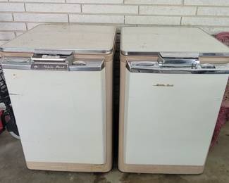 vintage GE Mobile Maid dishwashers