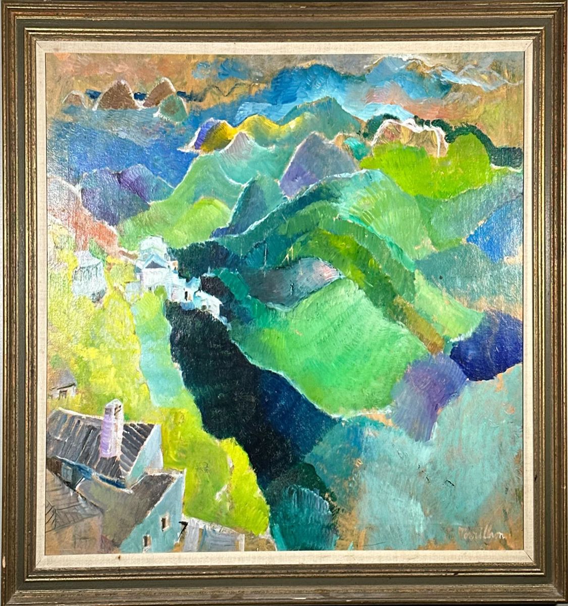 TONY TORRILHON (20TH/21ST CENTURY) OIL PAINTING | Oil on canvas. 26.5 x 31.5 in sight
Signed lower right - h. 31.5 x w. 36.5 in (frame)