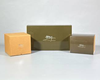 NIB MICHAEL ARAM BLACK ORCHARD TRAY | New in box Michael Aram stainless steel Black Orchard Mini Tray - h. 3.5 x w. 13.5 x d. 7.5 in (box)