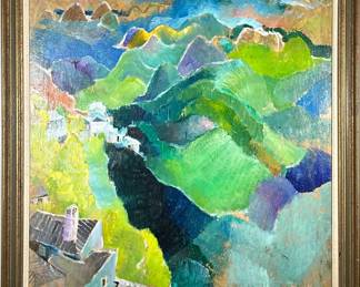 TONY TORRILHON (20TH/21ST CENTURY) OIL PAINTING | Oil on canvas. 26.5 x 31.5 in sight
Signed lower right - h. 31.5 x w. 36.5 in (frame)