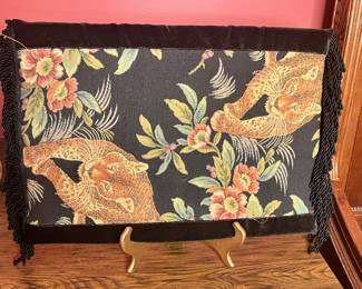 Mid-20th century textile art panel