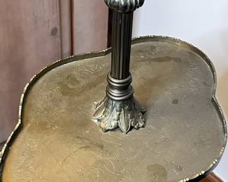 Antique Floor lamp with Table
Early 20th Century