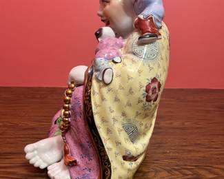 20th Century Famille Rose Laughing Buddha 20th Century
