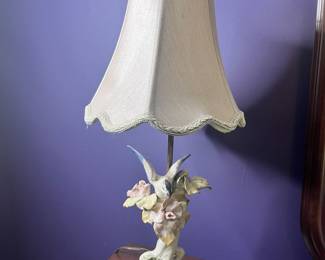 Vintage Capodimonte porcelain lamp
Mid-20th Century