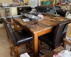 High Top Table & 4 Stools