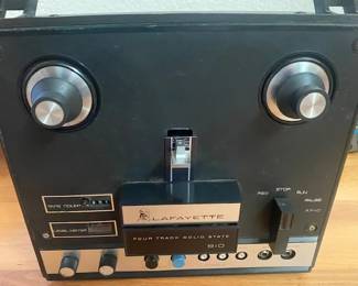 Lafayette Late 60s-early 70s 4 track Reel to Reel