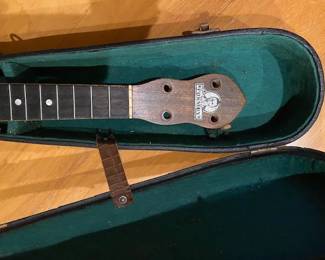 George Formby Banjo missing pegs & bridge