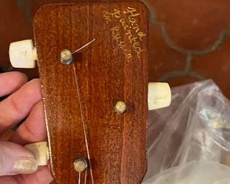 Signature on Balalaika