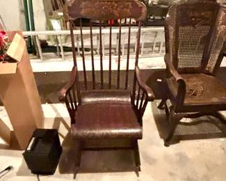 Early american rocking chair